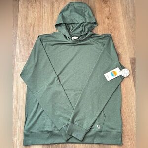 NWT Vuori Sunday Hoodie 2.0 Agate Green Heather Sweatshirt SZ Large V2019 NWT